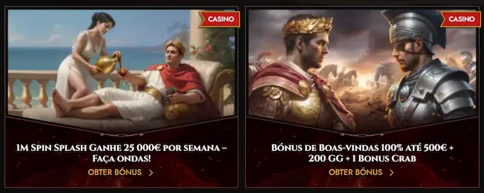 Legiano Casino Portugal bonus
